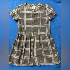 Cute light denim girls dress, size cos 4-5